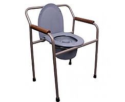 Стальний стілець-туалет - MED-04-005 Premium