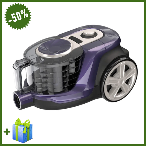 Купить Пылесос контейнерный без мешка Henschll XN19-88 3000Вт ...