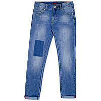 Блакитні джинси бренду STREET GAN