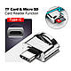 USB Type-C адаптер для MicroSD Чорний, фото 5