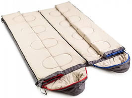 Спальні мішки 2 шт, L+R, з водовідштовхувальним ефектом, ° C режим - від +20 ° C до -7 ° C, Україна