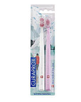 Набір зубних щіток Curaprox CS5460/2 Winter Edition, UltraSoft, d 0,10 мм (2 шт)