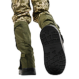 Бахіли тактичні водозахисні на взуття олива, фото 6