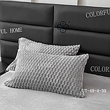 Велюрова постільна білизна плюш мікрофібра євро Соти Colorful Home 200х230, фото 10