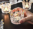 Склянка для змішування фарб "Корона", підставка для манікюрних пензлів, скло, фото 2