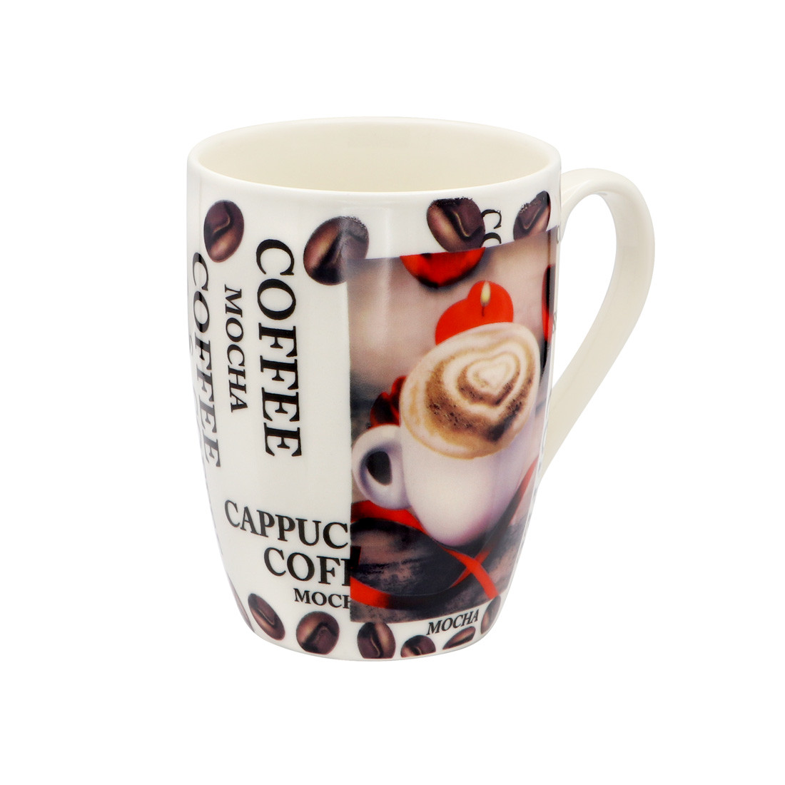 Чашка порцелянова 350 мл "Кава MIX" А-27, фото 1