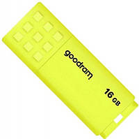 USB 2.0 флеш накопичувач 16Gb GoodRam UME2 Yellow (UME2-0160Y0R11) салатовий новий