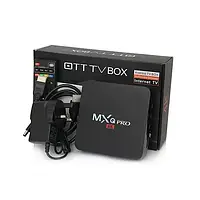Найкращий медіаплеєр для телевізора на Андроїд, смарт тв приставка 4 к Smart Box MXQ PRO 1 Gb + 8 Gb Professional