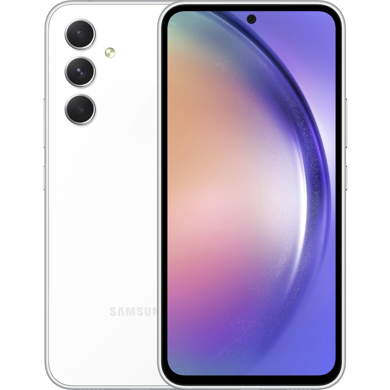 Смартфон Samsung Galaxy A54 5G 6/128GB Awesome White (SM-A546EZWA ...