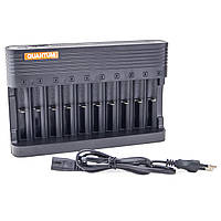 Зарядний пристрій Quantum QM-BC5100 для Li-ion 3.7V акум. 10-slot (220V)