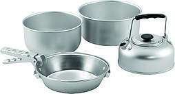 Набір туристичного посуду Easy Camp Adventure Cook Set M Silver (580038)