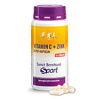 Sanct Bernhard Sport - Вітамін С 300 мг + Цинк 5 мг, 180 капсул
