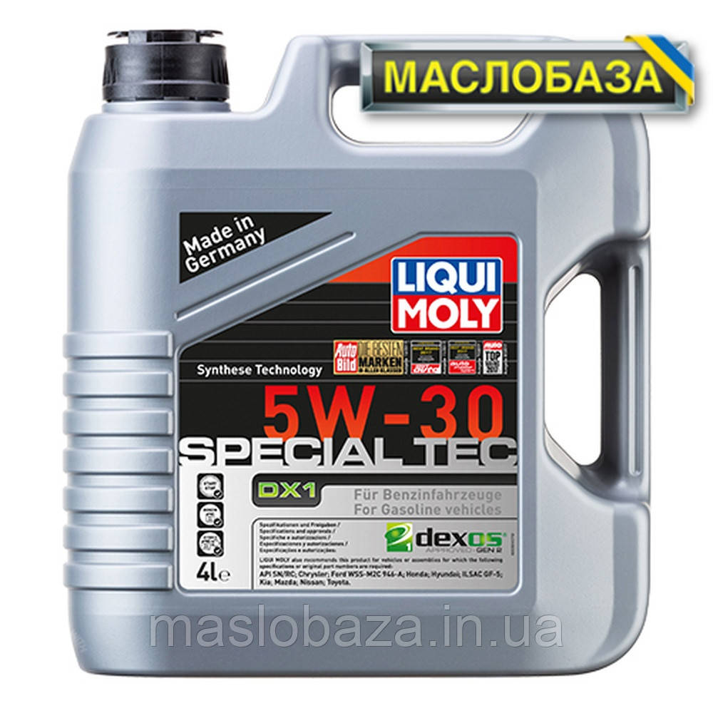 Liqui Moly Синтетичне моторне масло - Special Tec DX1 5W-30 4 л.