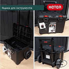 Ящик для інструментів на колесах Keter Stack'N'Roll Mobile Cart 17210777, фото 10