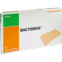 Bactigras 15x20см - Марлевая повязка из хлоргексидина ацетатом