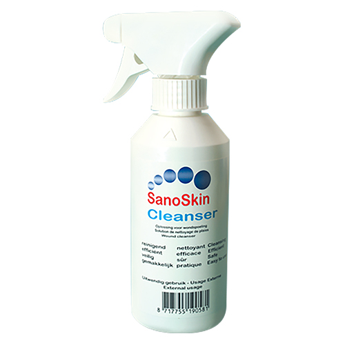 SanoSkin Cleanser 250 ml - Раствор для очистки ран - фото 1 - id-p1904625435