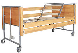 Медичне функціональне електро ліжко з регулюванням висоти (тренделенбург/антитренделенбург) — Mirid G01