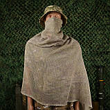 Маскувальний шарф-сітка Мультикам 2,20 х 1м, фото 5