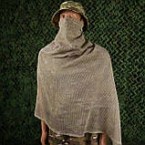 Маскувальний шарф-сітка Мультикам 2,20 х 1м, фото 6