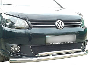 Кенгурник подвійний вус на Volkswagen Caddy (2010-2015) Фольксваген Кадді