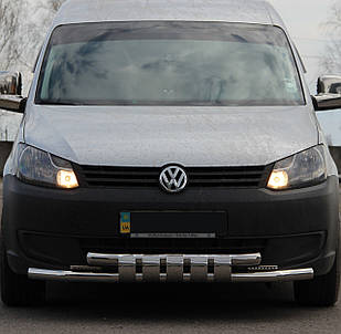 Кенгурник на Volkswagen Caddy (2010-2015) Фольксваген Кадді PRS