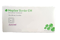 Mepilex Border Flex EM 10x20см - Тонкая многофункциональная универсальная губчатая повязка