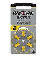 Батарейки для слуховых аппаратов Rayovac Extra Advanced 10 (6 шт.)