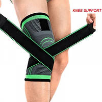 Бандаж на коленный сустав KNEE SUPPORT наколенник, фиксатор колена, SL1, хорошего качества, Тренажер для шеи,