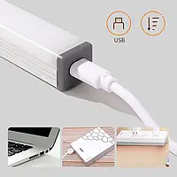 Led аккумуляторная лампа USB с датчиком движения 20см 15LED фонарь кемпинговый, GN1, Хорошее качество, лампы,