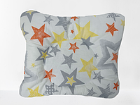 Подушка ортопедическая Бабочка для детей, цветные звёзды Лежебока