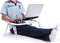 Складаний столик-підставка для ноутбука з кулером ColerPad E-Table LD09, SL1, Гарної якості, складаний столик для ноутбука cooler