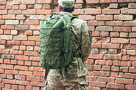 Тактичний рюкзак 40 л, рюкзак штурмовий, армійський рюкзак хакі Стохід