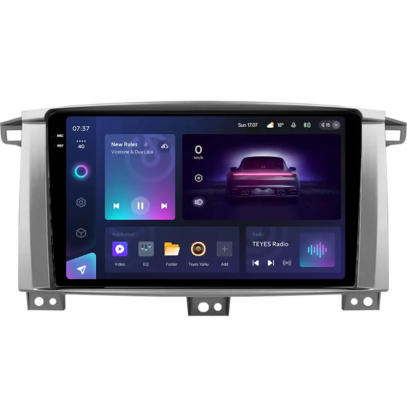 Штатная магнитола TEYES CC3 2k Toyota Land Cruiser 100 (2002-2007), фото 1