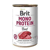 Консерва Brit (Брит) Mono Protein Beef - Консервы для собак с говядиной 400г