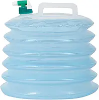 Компактна бочка для води складна Highlander Accordion Water Carrier 15L Похідна туристична ємкість для води