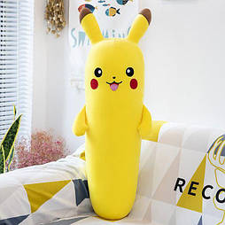 Іграшка подушка Пікачу покемон обіймашка (110 см) krd0239
