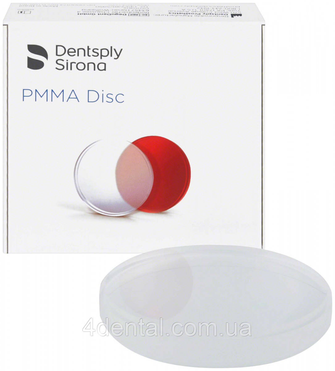 РMMA Clear Dentsply Sirona висота 25 мм - фото 1 - id-p1904676330