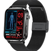 Современные стильные смарт часы Smart F100 Black с расширенными функциями фитнес-трекер