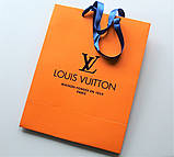 Чоловіча шкіряна сумка месенджер Louis Vuitton black, фото 10