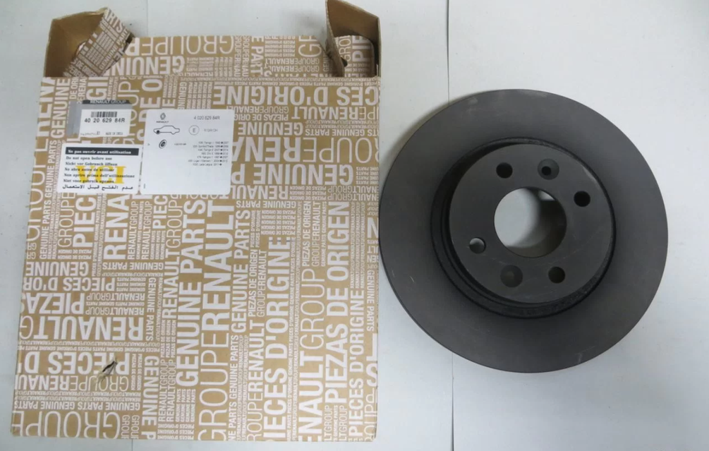 402062984R, комплект тормозных дисков передних Renault Kangoo