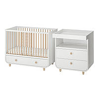 Комплект детской мебели из 2-х предметов IKEA MYLLRA, белый, 60x120 см, 895.061.24
