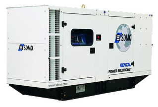 Аренда дизельної електростанції SDMO J165K ⁇ оренда генератора 120 кВт Харків