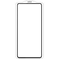 Захисне скло SKLO 5D (тех.пак) для Realme 11 4G Чорний / Біла підкладка