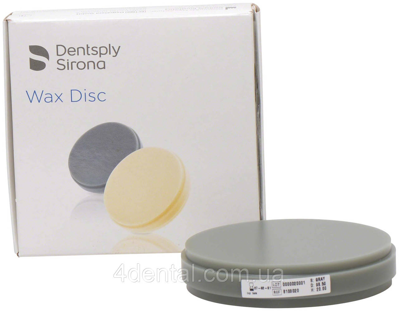 Wax Disc Dentsply Sirona висота 20 мм