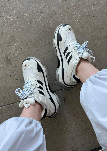Adidas balenciaga white hotsell