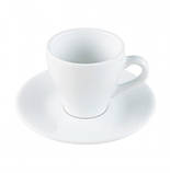 Кавова пара чашка 70 мл і блюдце 120 мм Lubiana Paula (1700,1771), фото 2