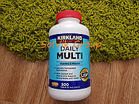 Витамины и минералы Kirkland Signature Daily Multi 500 таблеток