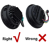 Фара 7 Дюймів Гелік Ніва Камаз Nissan Toyota FJ, фото 3