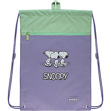 Сумка для взуття з кишенею Kite Education Snoopy SN22-601M-3