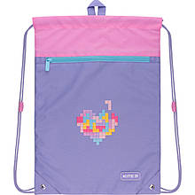 Сумка для взуття з кишенею Kite Education Tetris K22-601M-13